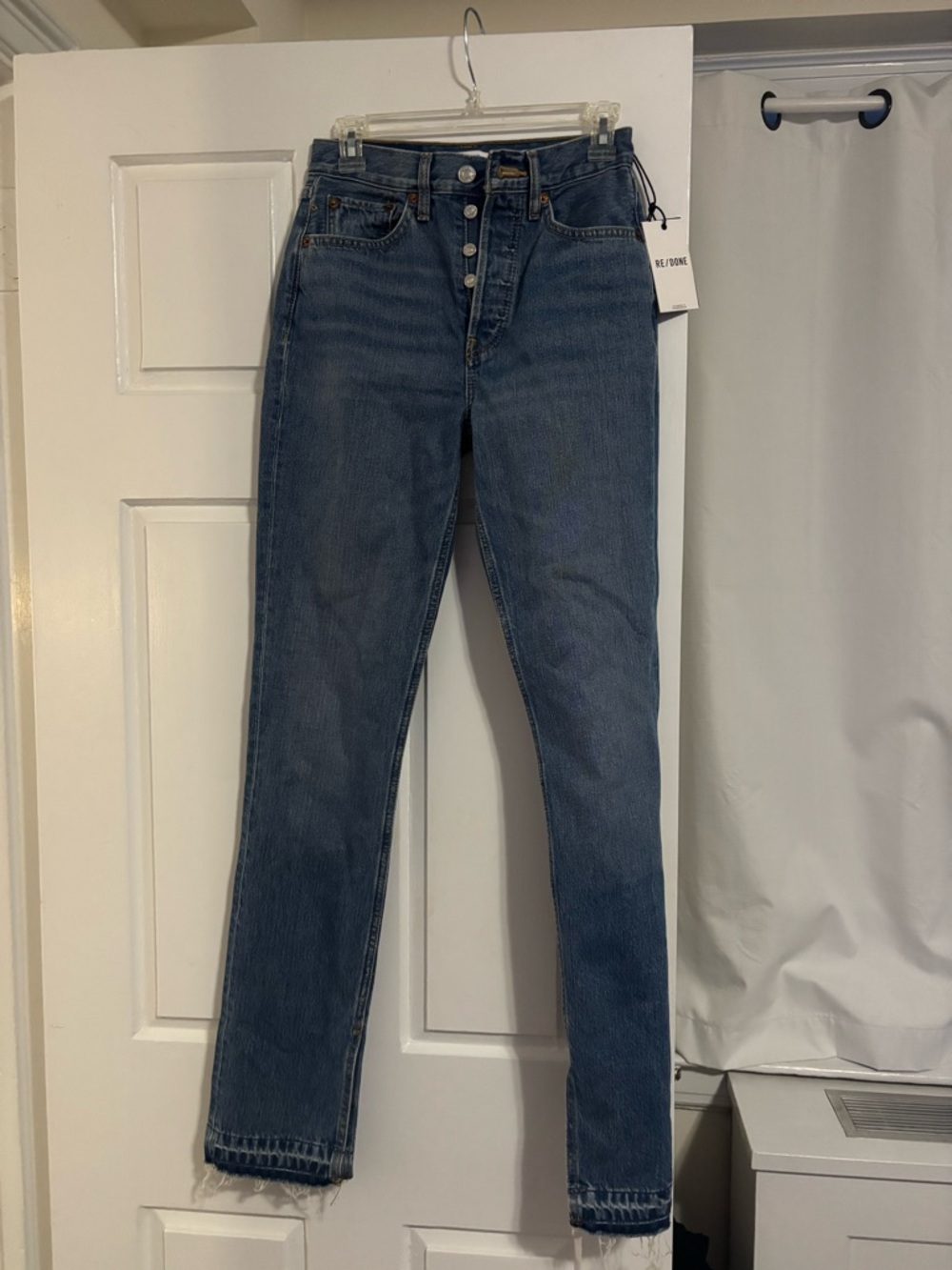 High-Rise Straight Leg Women’s Jeans - Re/Done